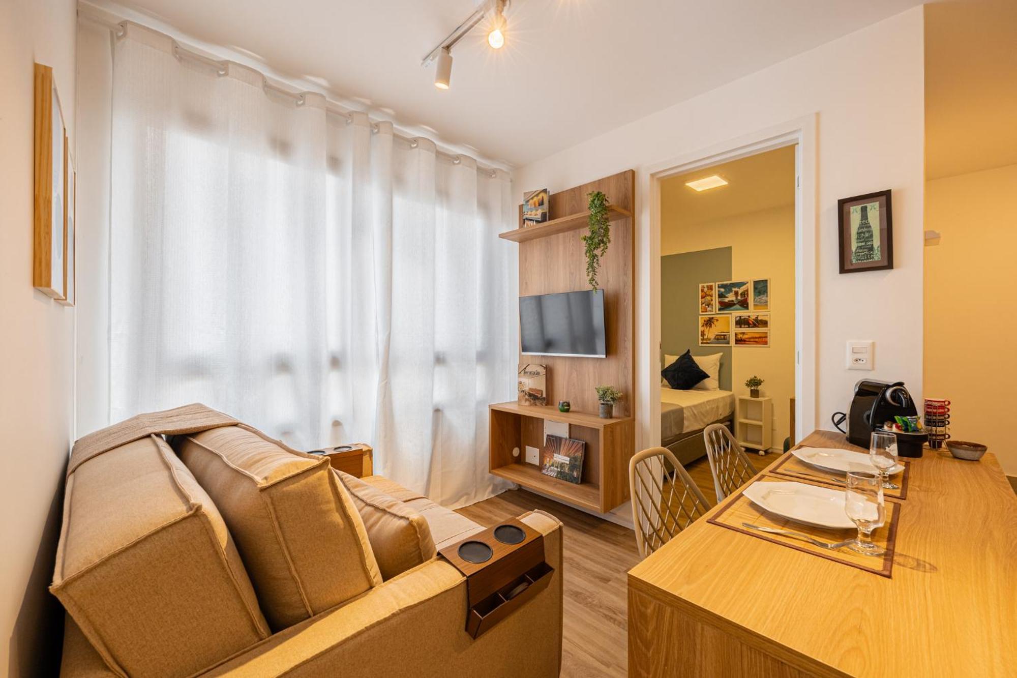 Apartamento Easy Star - Belo De 2 Quartos Em Moema - Gw03i *