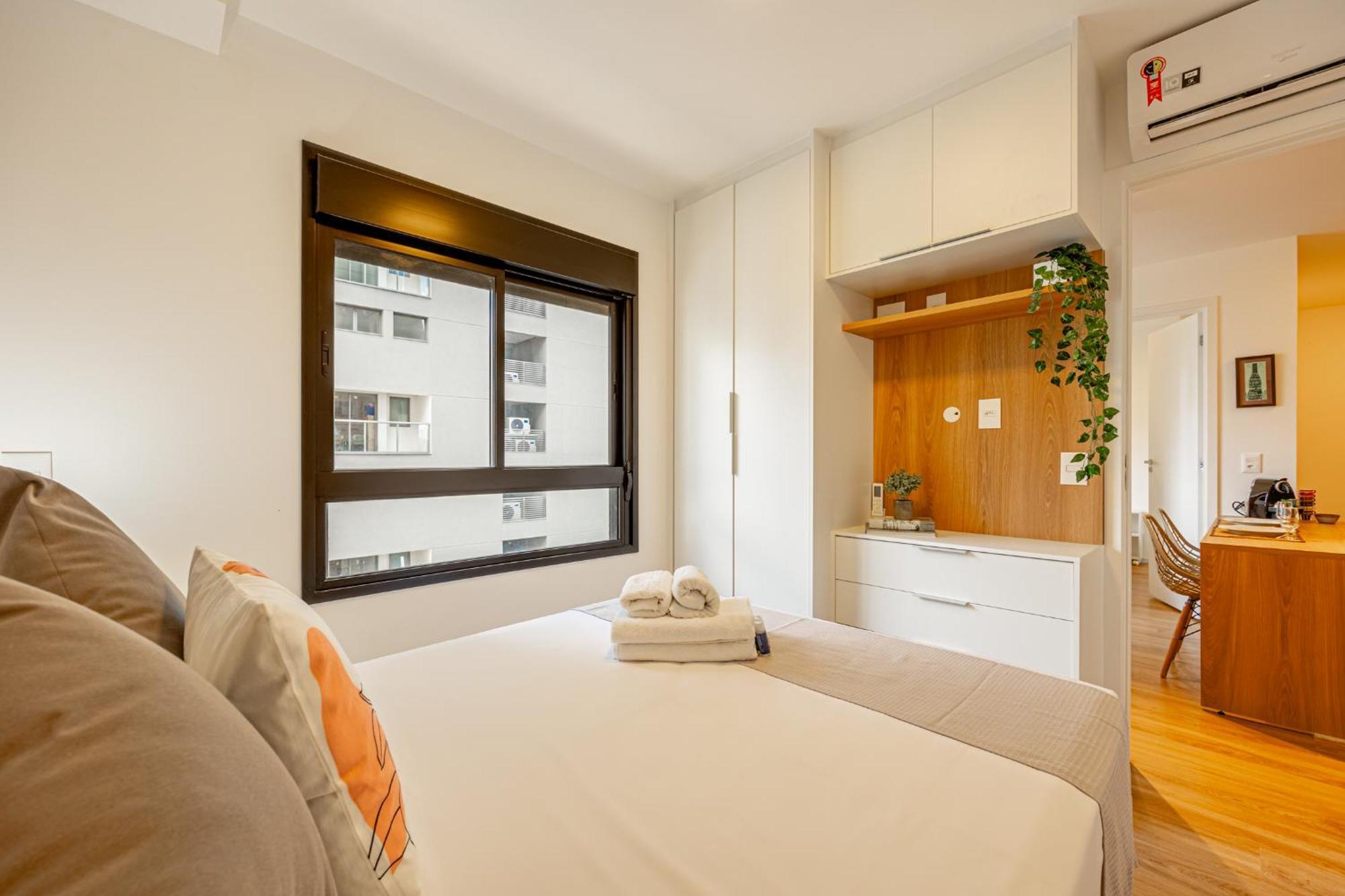 Apartamento Easy Star - Belo De 2 Quartos Em Moema - Gw03i *