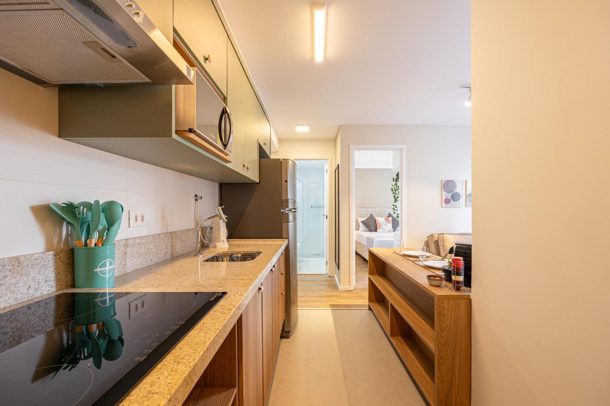Apartamento Easy Star - Belo De 2 Quartos Em Moema - Gw03i *