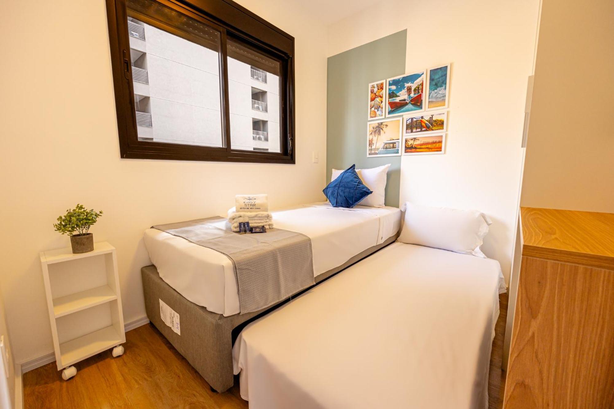 Apartamento Easy Star - Belo De 2 Quartos Em Moema - Gw03i *