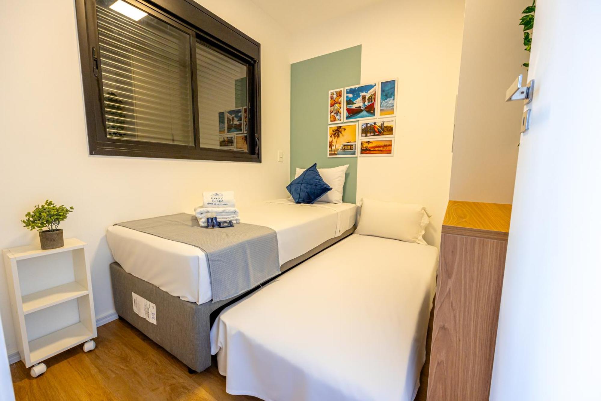 Apartamento Easy Star - Belo De 2 Quartos Em Moema - Gw03i