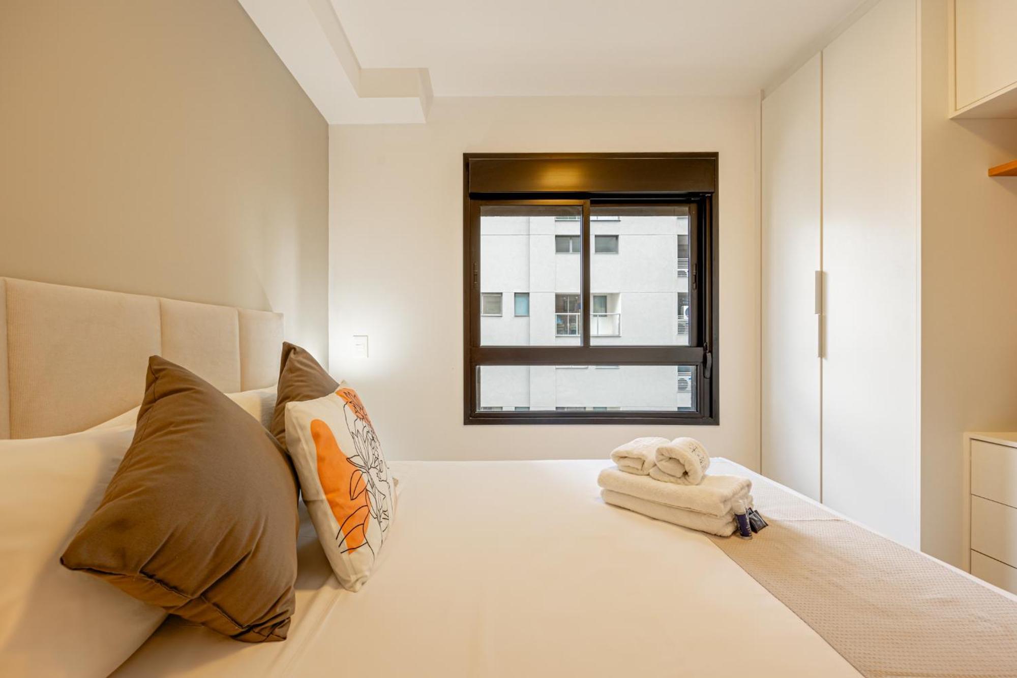 Apartamento Easy Star - Belo De 2 Quartos Em Moema - Gw03i *
